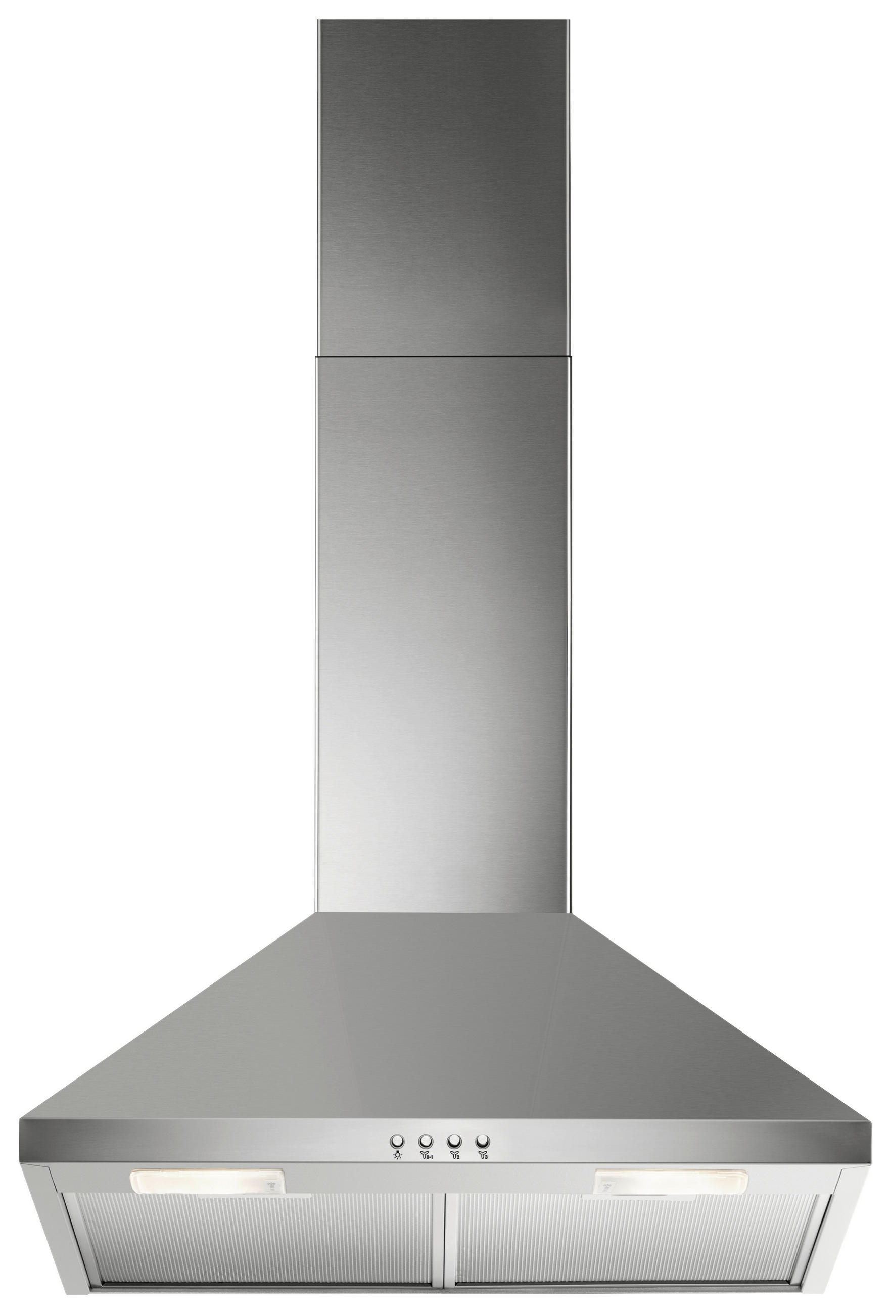 Electrolux Dunstabzugshaube Edelstahl 59.8x69.0-102.0x45 cm