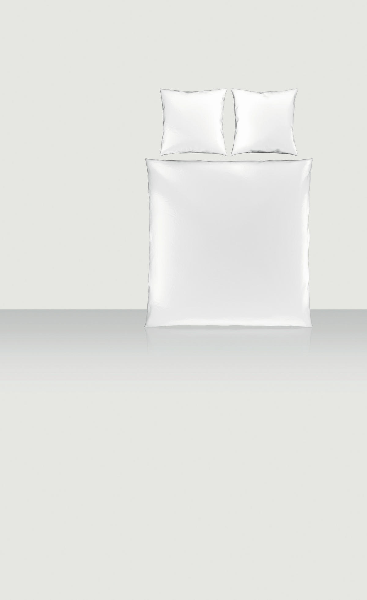 BETTWÄSCHE Satin 200/200 cm  - Weiß, Textil (200/200cm) - Novel