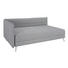 LIEGE Flachgewebe Grau - Alufarben/Grau, Design, Textil/Metall (130/84/210cm) LIEGE Flachgewebe Grau - Alufarben/Grau, Design, Textil/Metall (130/84/210cm)