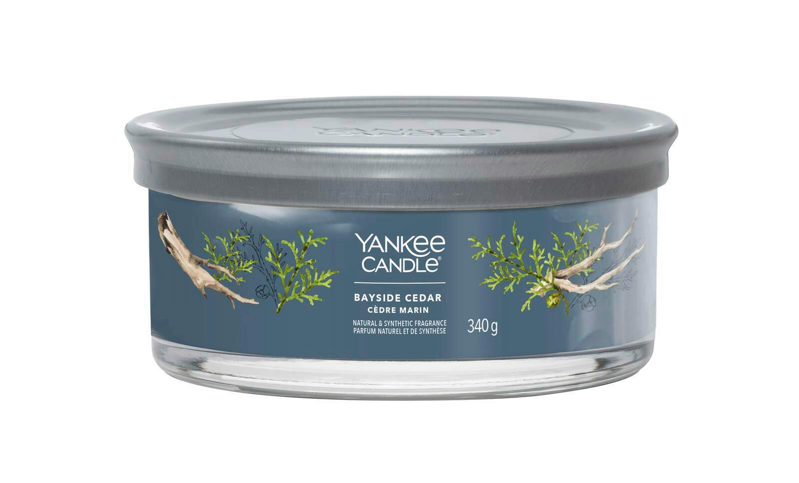MIRISNA SVEĆA   - Osnovno, staklo/metal (12,9/6,3/12,9cm) - Yankee Candle