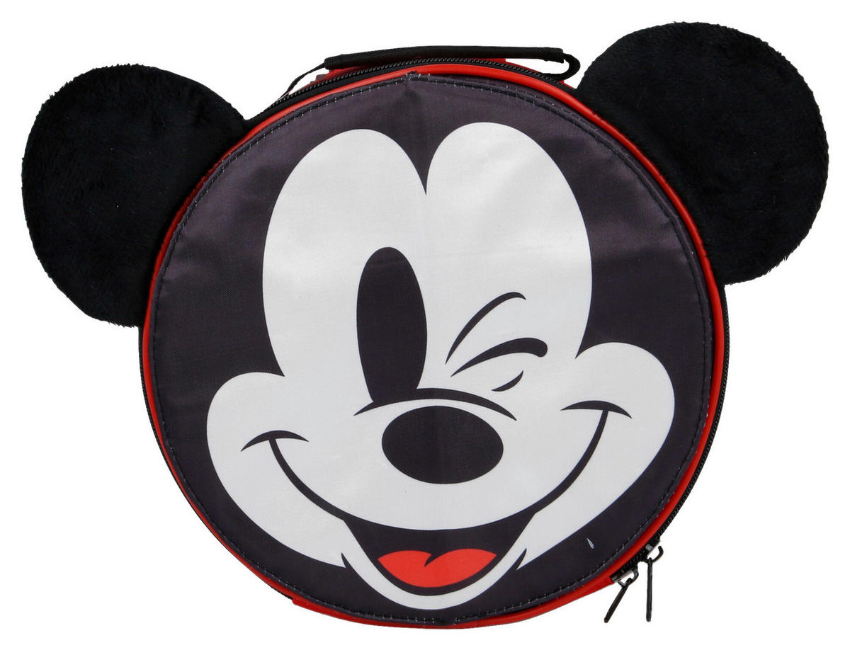 KINDERTASCHE Mickey Mouse  - Rot/Schwarz, Basics, Kunststoff (25/25/8cm) - Disney