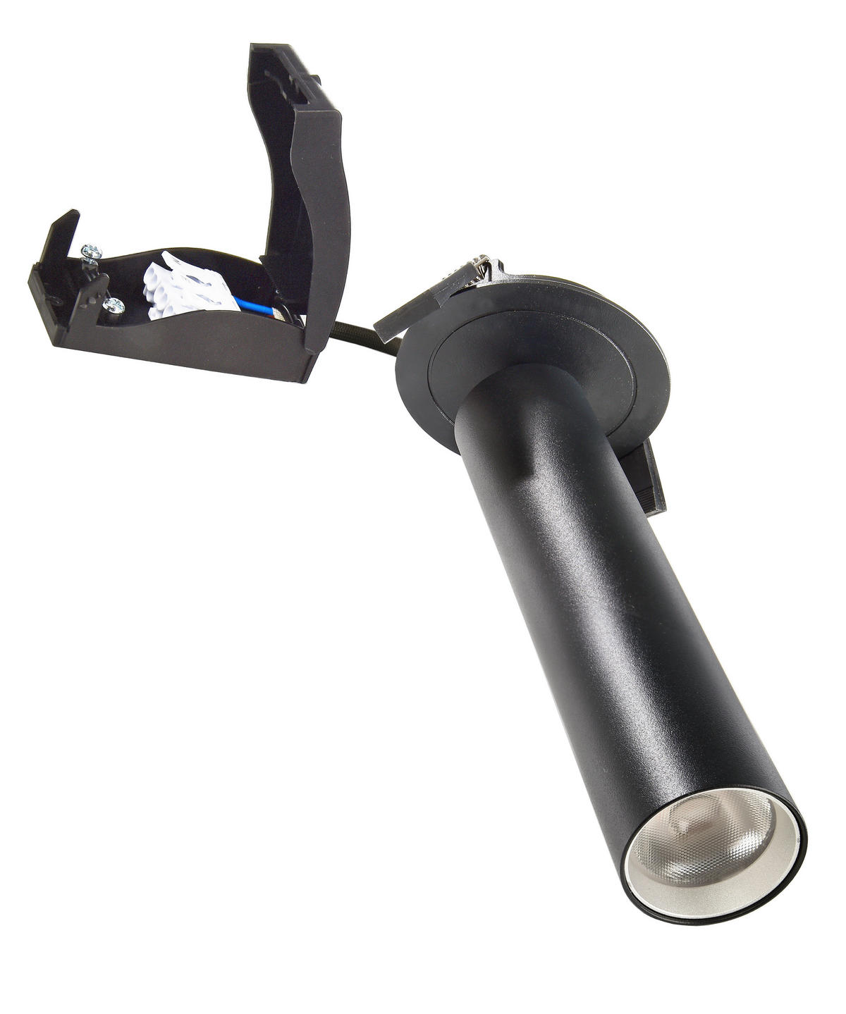 LED-DECKENSTRAHLER 8/19,5 cm   - Schwarz, KONVENTIONELL, Metall (8/19,5cm)