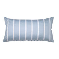 KISSENHÜLLE GENTANO 40/80 cm  - Blau/Weiß, Design, Textil (40/80cm) - Janine