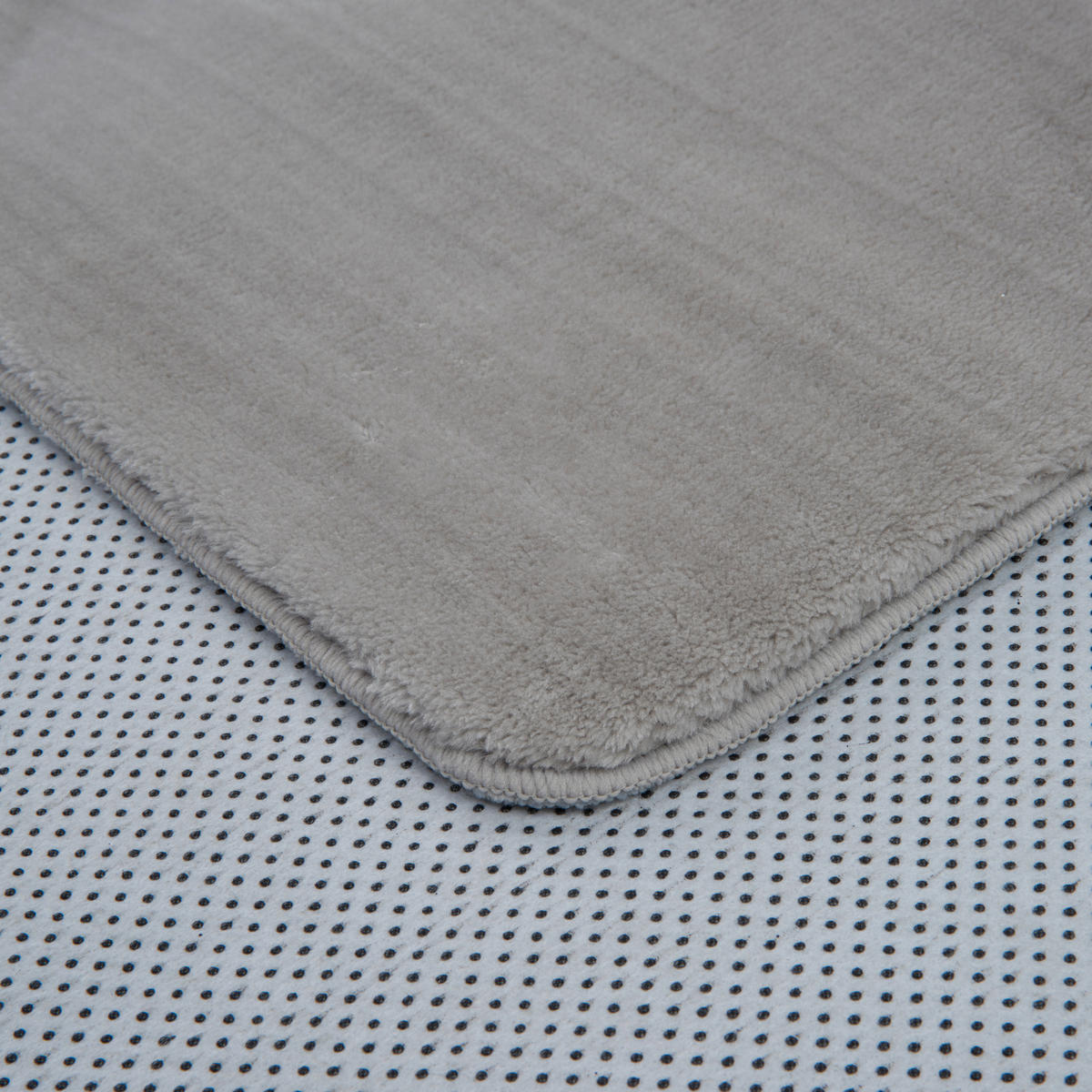 KOUPELNOVÁ PŘEDLOŽKA, 50/80 cm - světle šedá, Basics, textil (50/80cm) - Boxxx