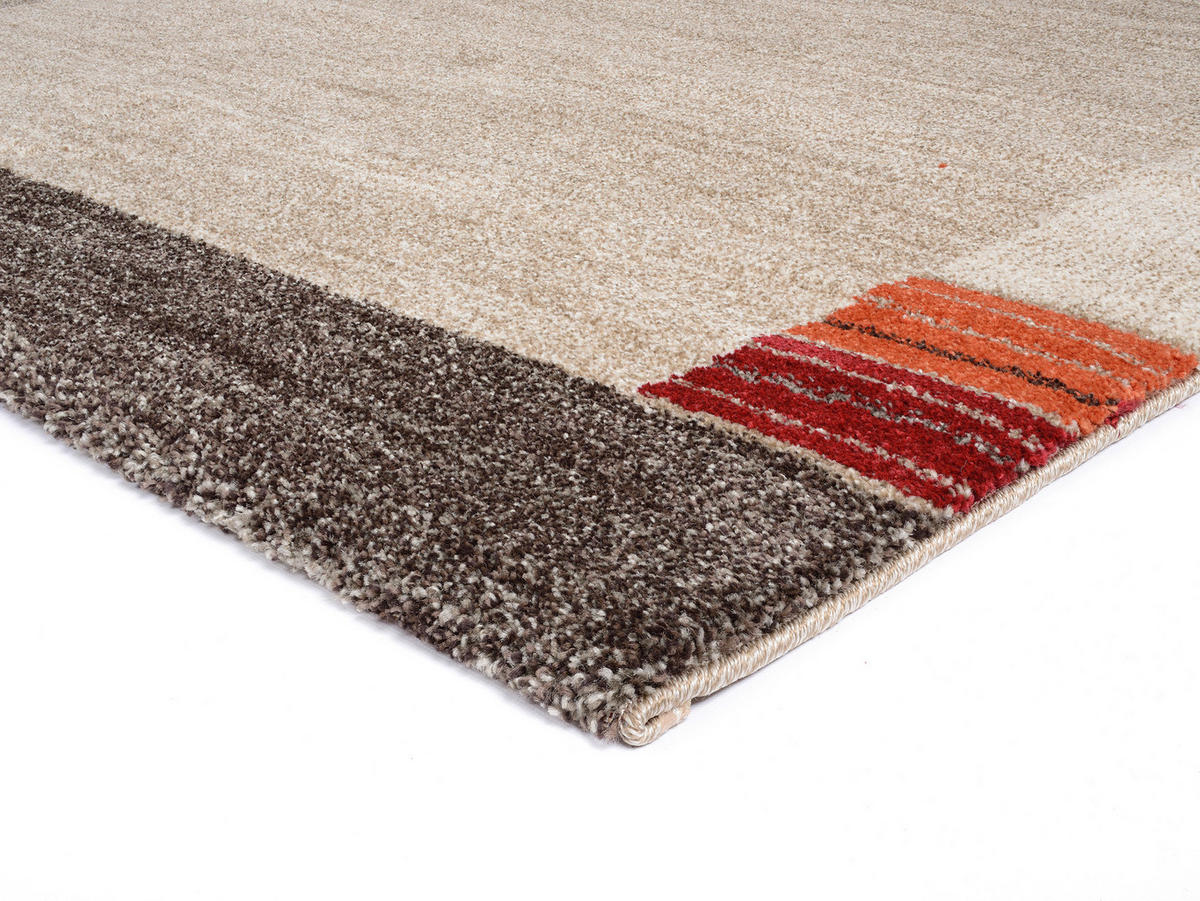 WEBTEPPICH 240/290 cm Palazzo Lobo Dunkelbraun, Beige  - Dunkelbraun/Beige, KONVENTIONELL, Textil (240/290cm) - Novel