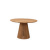 GARTENTISCH 120/120/76 cm Holz rund  - Naturfarben, Design, Holz (120/120/76cm) - Amatio