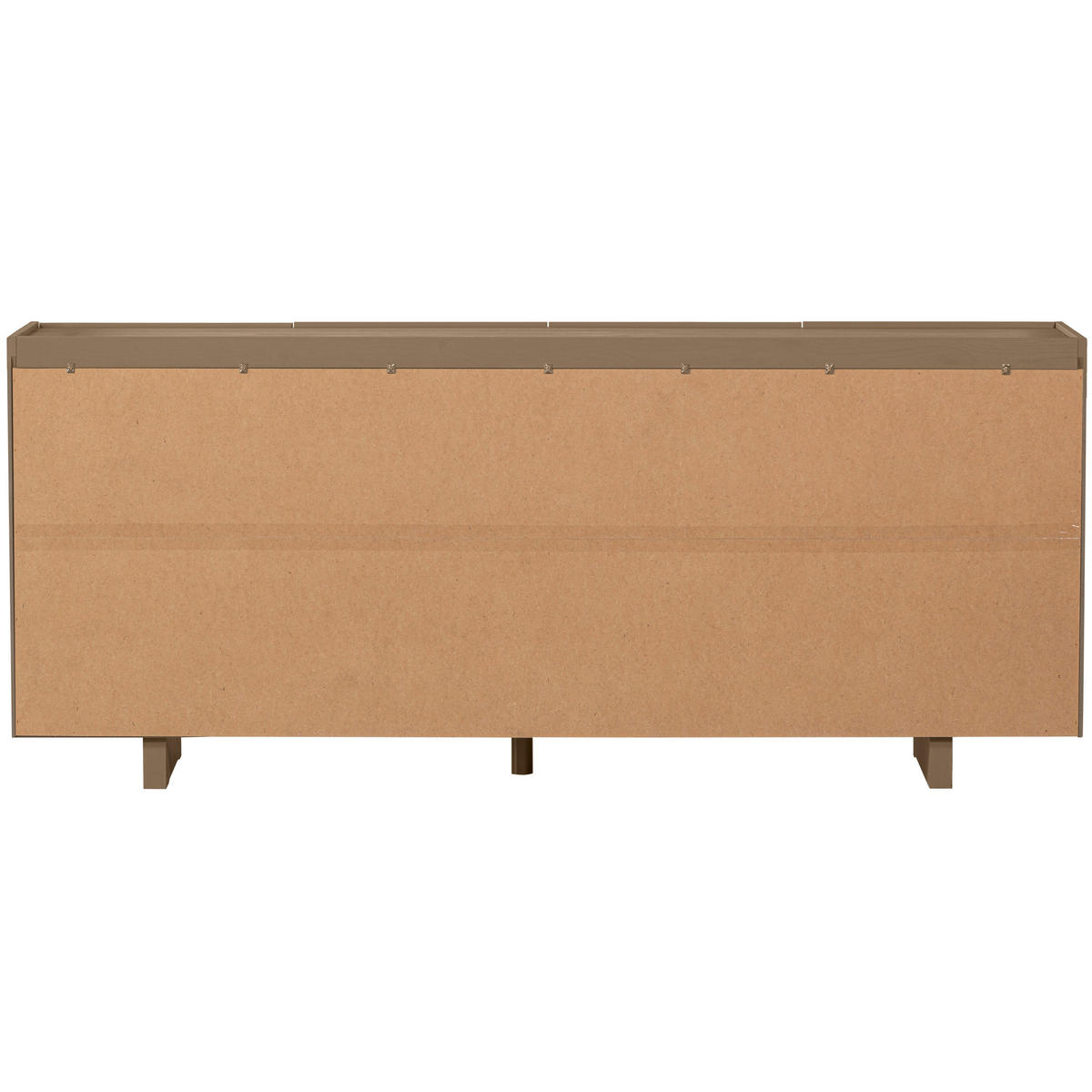 SIDEBOARD Basu  in 200/85/46 cm  - Schlammfarben, Design, Holz (200/85/46cm) - Livetastic