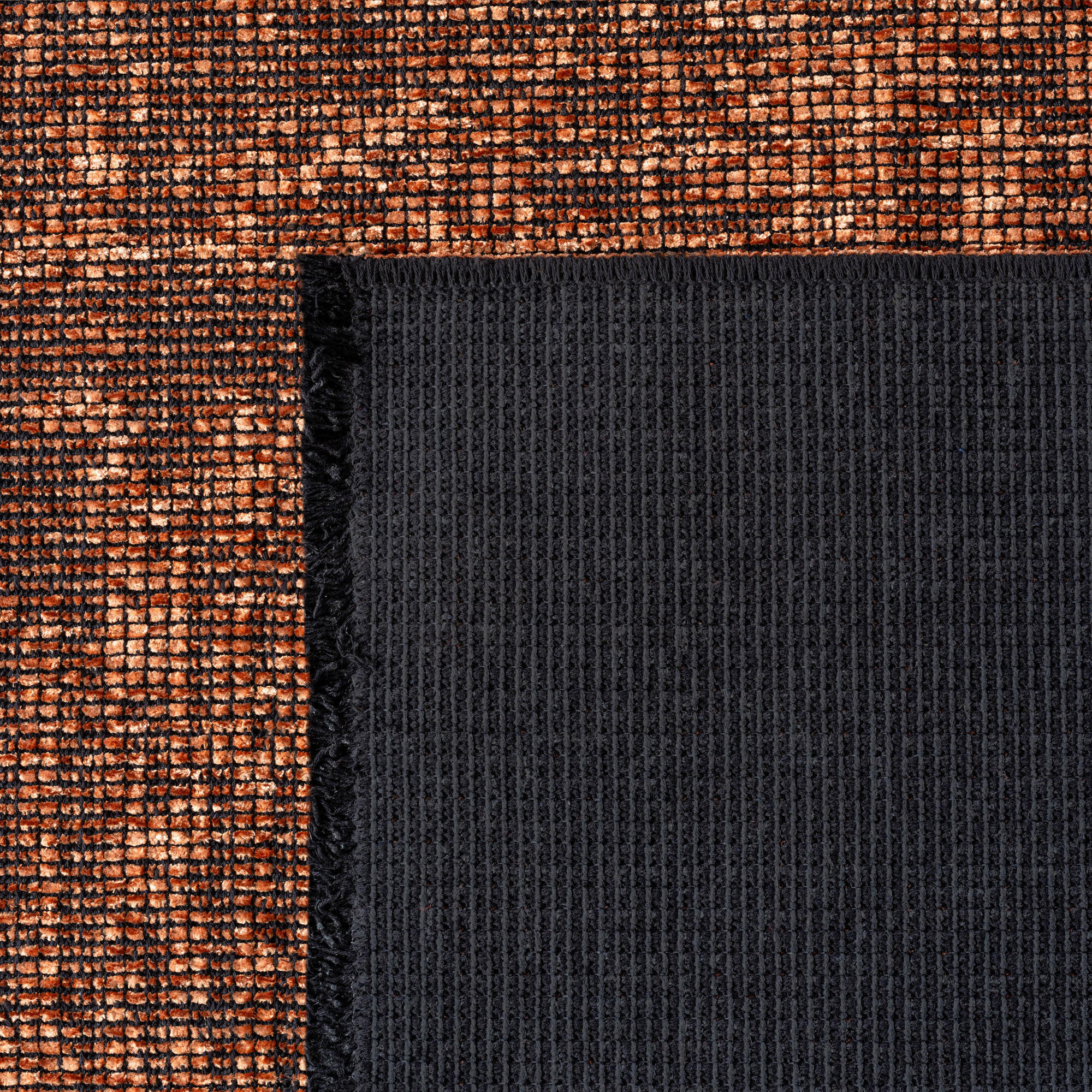 Ayyildiz Flachwebeteppich Space Kupfer 240x340 cm