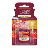OSVEŽILEC ZRAKA ZA AVTO Black Cherry  - vinsko rdeča, Basics (4/6/2,5cm) - Yankee Candle