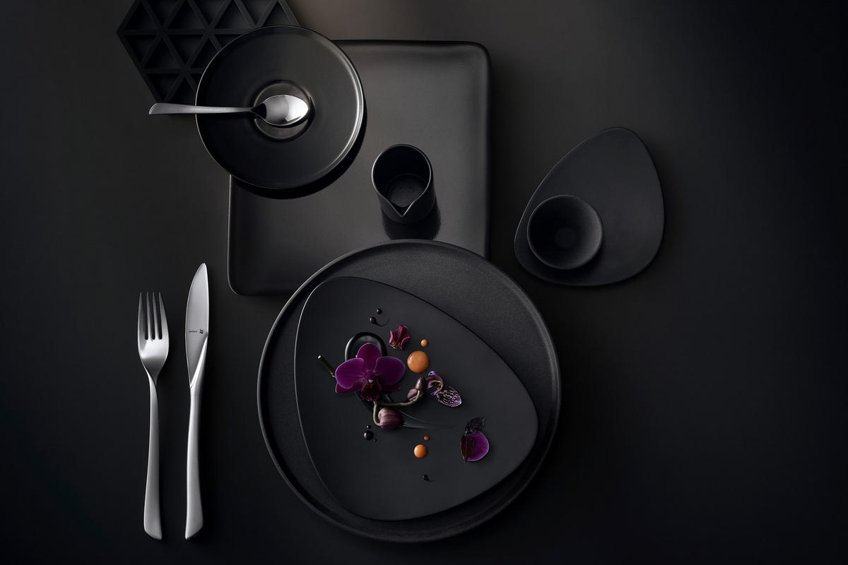 BESTECK-SET 30-teilig  Corvo  - Edelstahlfarben, Basics, Metall (42/24cm) - WMF