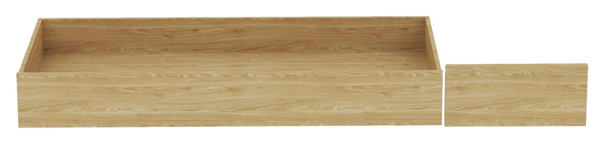 BETTSCHUBKASTEN  in Eichefarben  - Eichefarben, Konventionell, Holzwerkstoff (149,5/21/68,5cm) - Hom`in