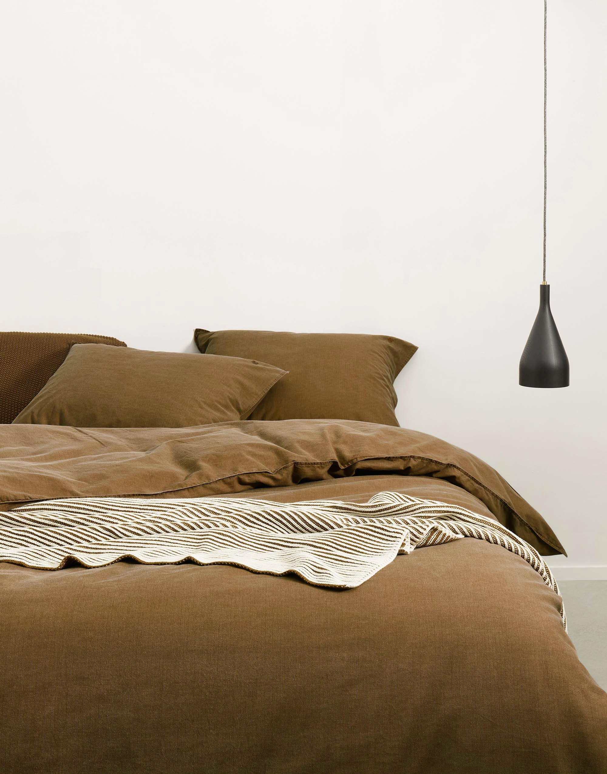 BETTWÄSCHE Senja Renforcé  - Braun, Basics (135/200cm) - Marc O'Polo