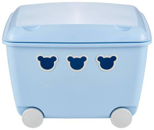 SPIELZEUGBOX 53,4/39,8/37 cm  - Blau, Basics, Kunststoff (53,4/39,8/37cm) - My Baby Lou