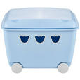 SPIELZEUGBOX 53,4/39,8/37 cm  - Blau, Basics, Kunststoff (53,4/39,8/37cm) - My Baby Lou