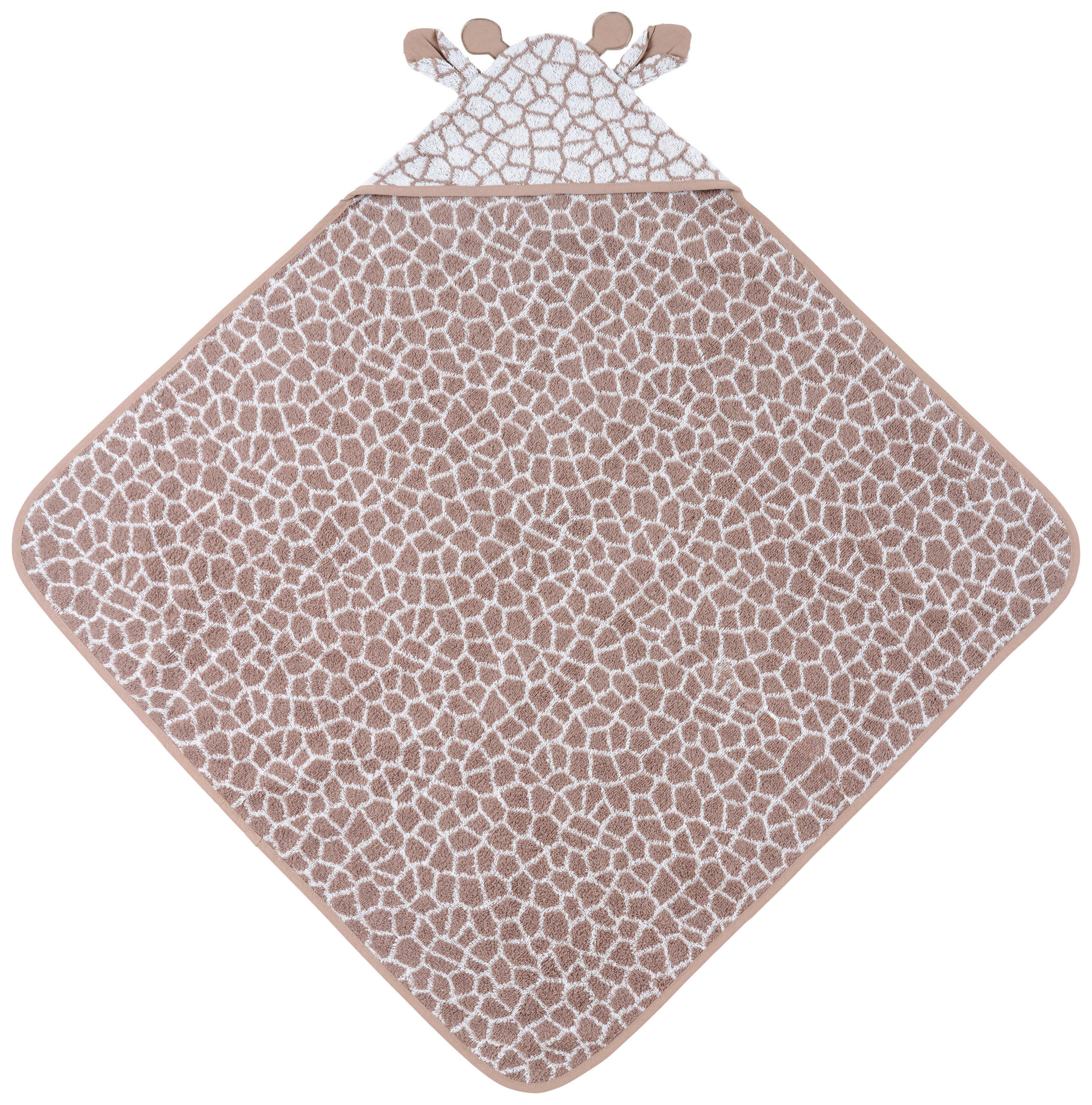 OSUŠKA S KAPUCÍ - hnědá, Trend, textil (75/75cm) - Patinio