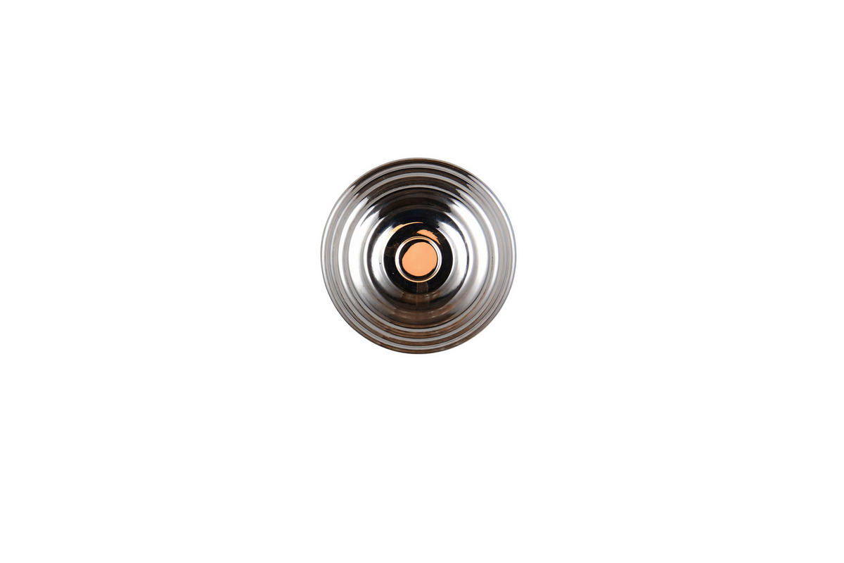 LED-WANDLEUCHTE - Schwarz/Grau, Lifestyle, Glas/Metall (15,5/15cm)