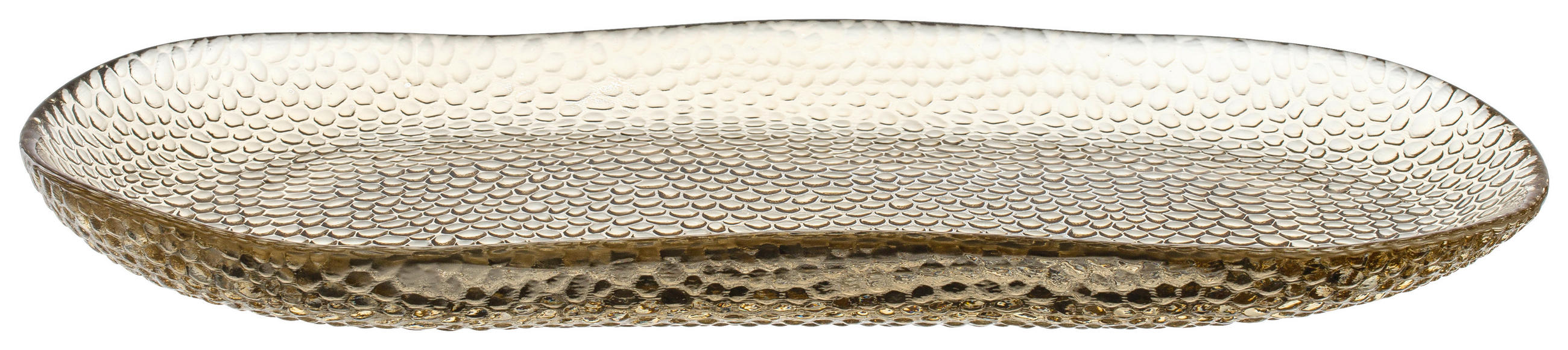 SERVIERPLATTE RIPOSO  - Hellbraun, Basics, Glas (34,50/2,00/16,90cm) - Leonardo