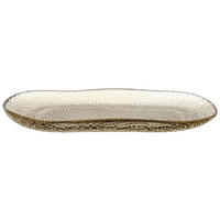 SERVIERPLATTE RIPOSO  - Hellbraun, Basics, Glas (34,50/2,00/16,90cm) - Leonardo