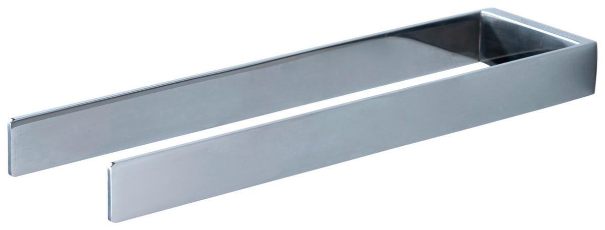 DRŽÁK NA RUČNÍKY   - barvy nerez oceli, Basics, kov (32/3/8,2cm)