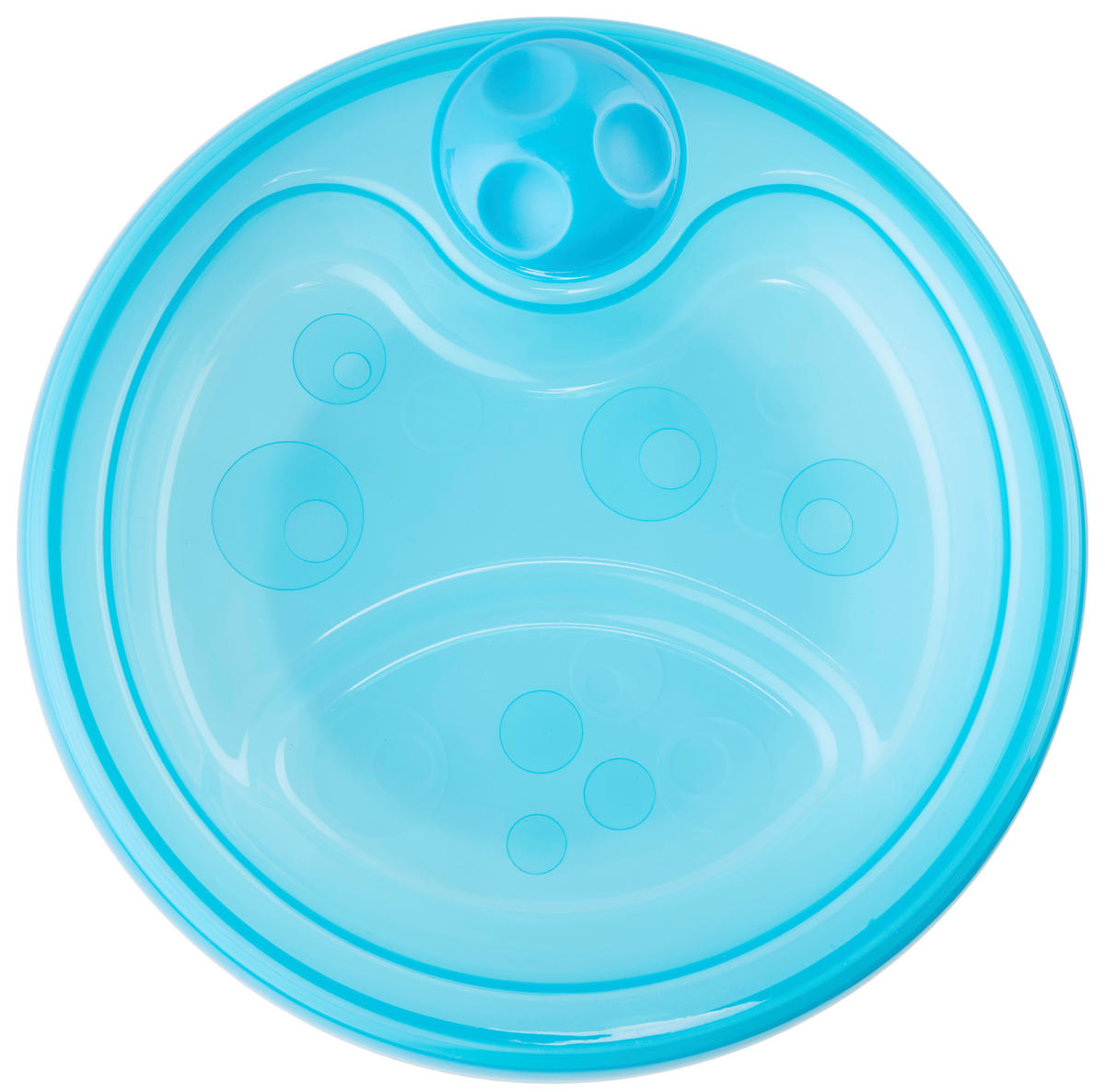 WARMHALTETELLER  - Blau/Weiß, Basics, Kunststoff (17.5/8cm) - My Baby Lou