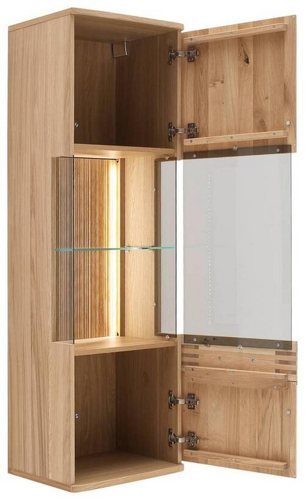 LED-BANDBELEUCHTUNG - Weiss/Schwarz, Design, Kunststoff/Metall (60/1/1cm) - Livetastic