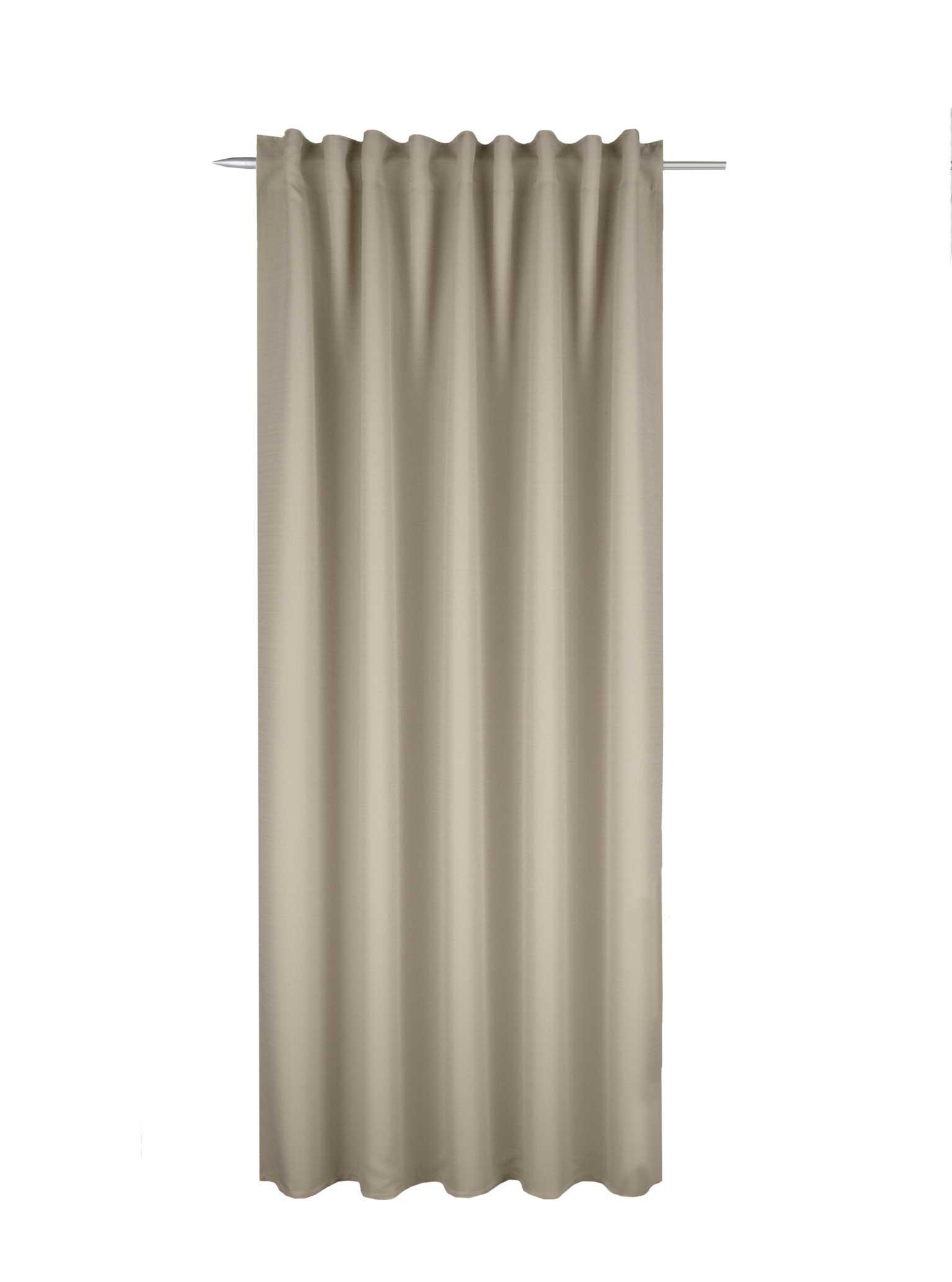 FERTIGVORHANG  blickdicht  135/245 cm   - Silberfarben, Basics, Textil (135/245cm)