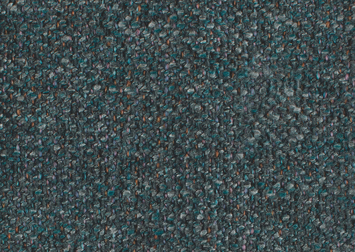 RELAXSESSEL in Textil Schwarz, Blaugrau  - Blaugrau/Schwarz, Design, Textil/Metall (66/110-114/84cm) - Moderano