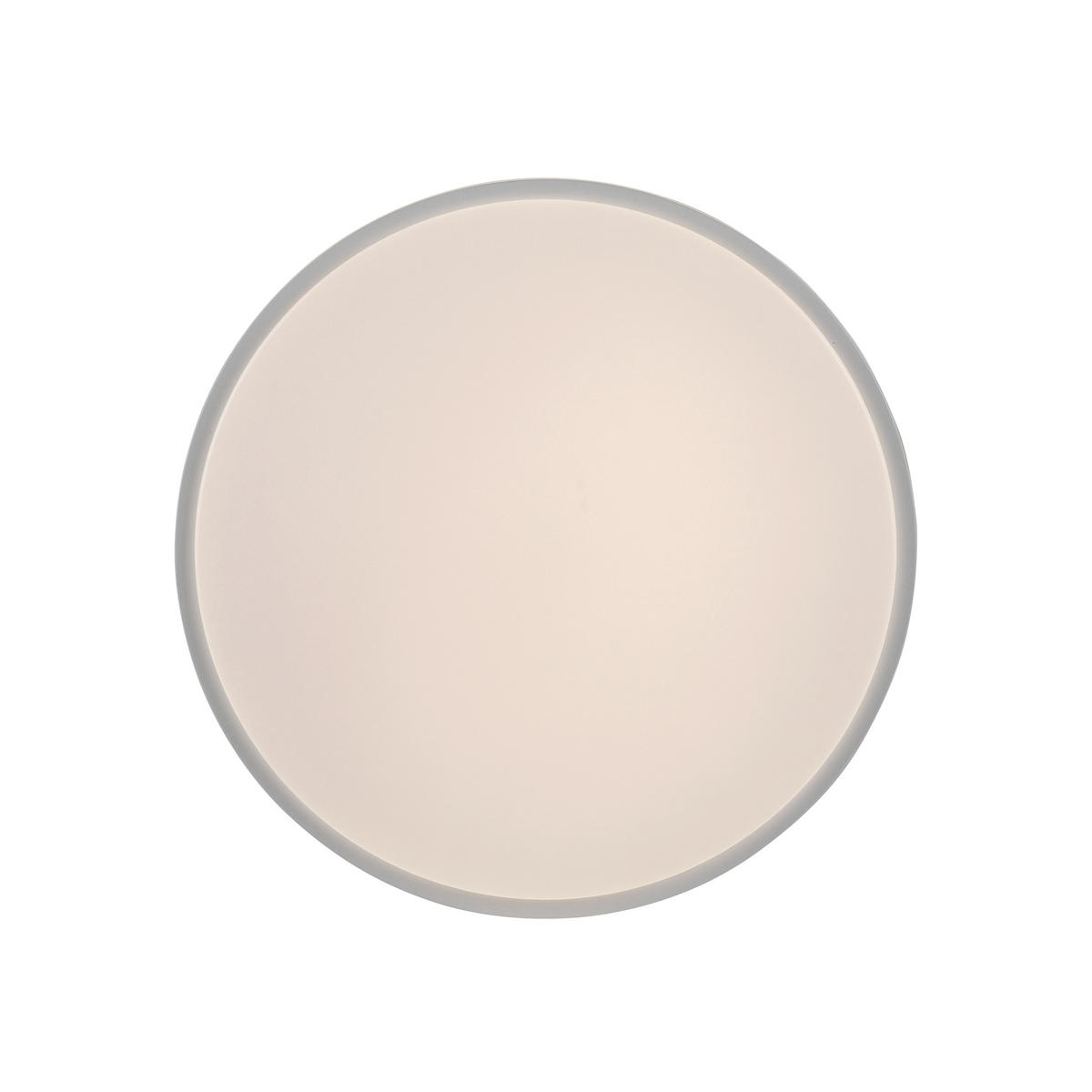LED-DECKENLEUCHTE 34,5/8/34,5 cm   - Weiß, Basics, Kunststoff/Metall (34,5/8/34,5cm)