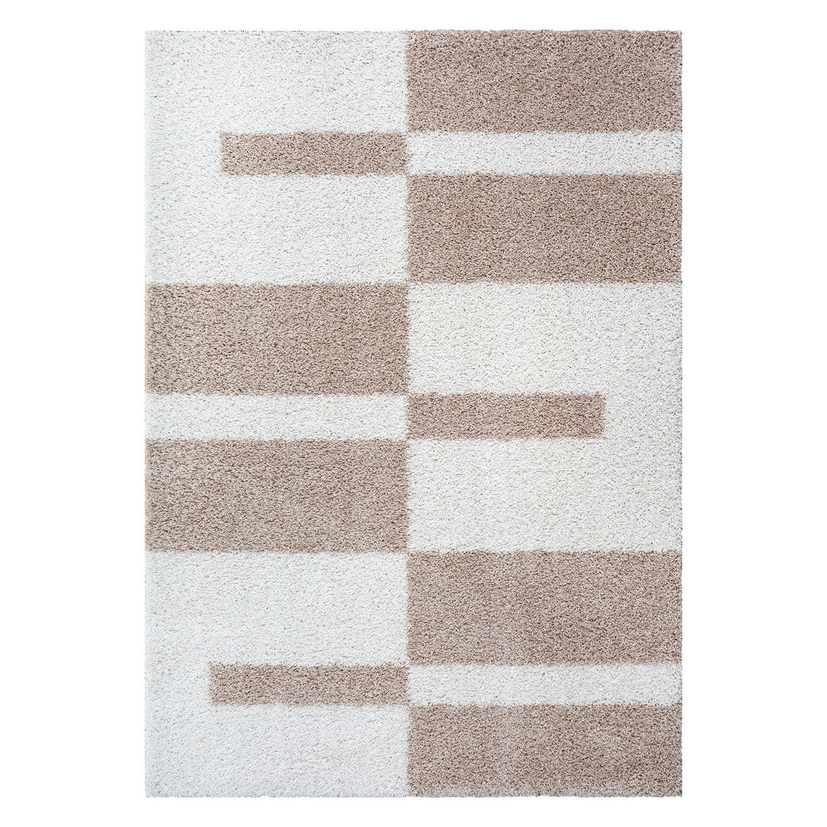 LÄUFER 80/200 cm Milano  - Beige/Weiß, Basics, Kunststoff/Textil (80/200cm) - Novel