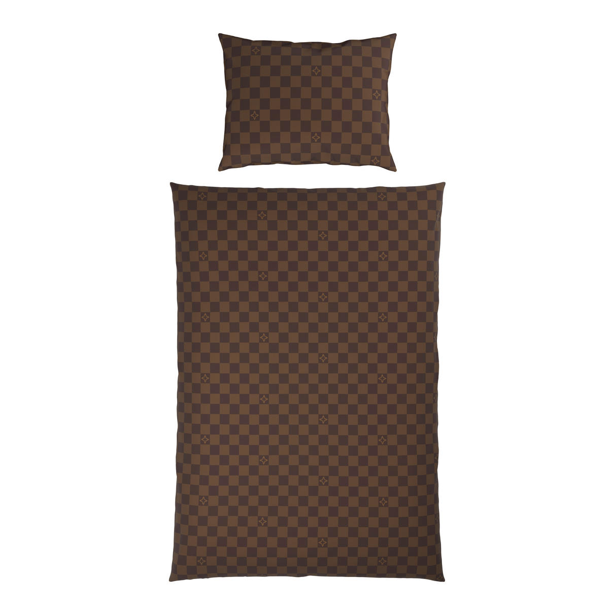 BETTWÄSCHE Satin 140/200 cm  - Braun, Design, Textil (140/200cm) - Ambia Home