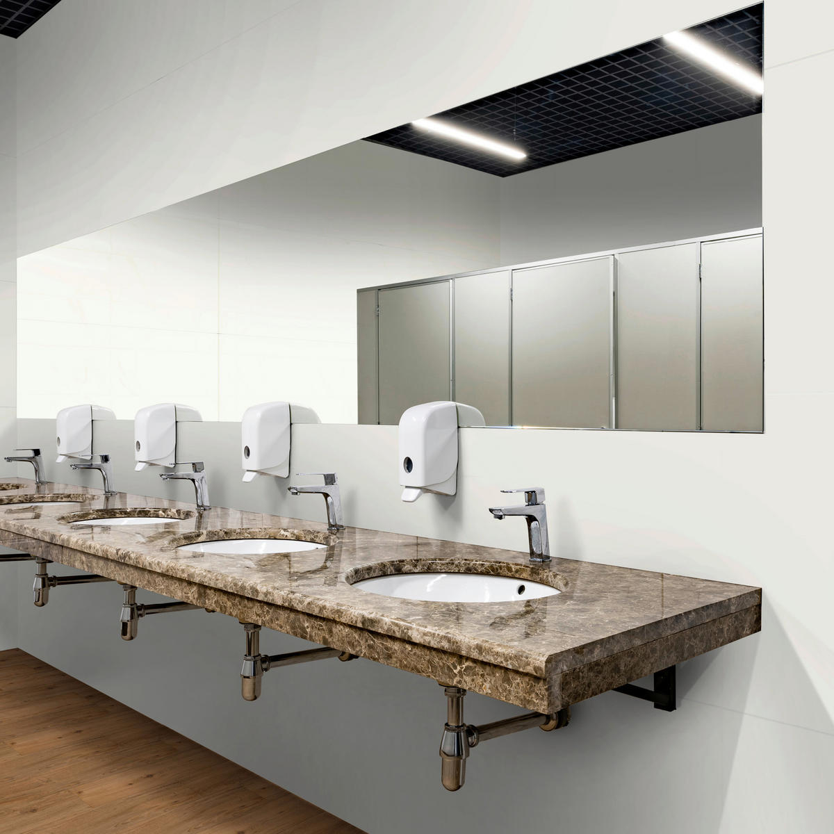 Vinyl für die Wand XL  - Weiß Hochglanz, MODERN, Kunststoff (120/60/0,37cm)