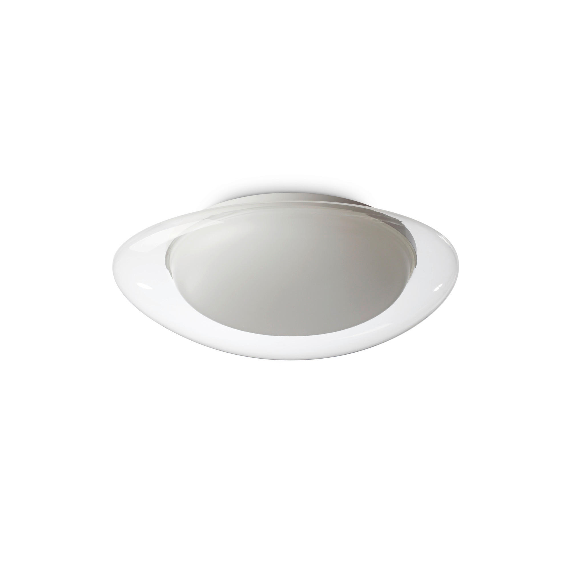 Ideal Lux Led-Deckenleuchte Squish Weiß 43.2x12.5x48 cm