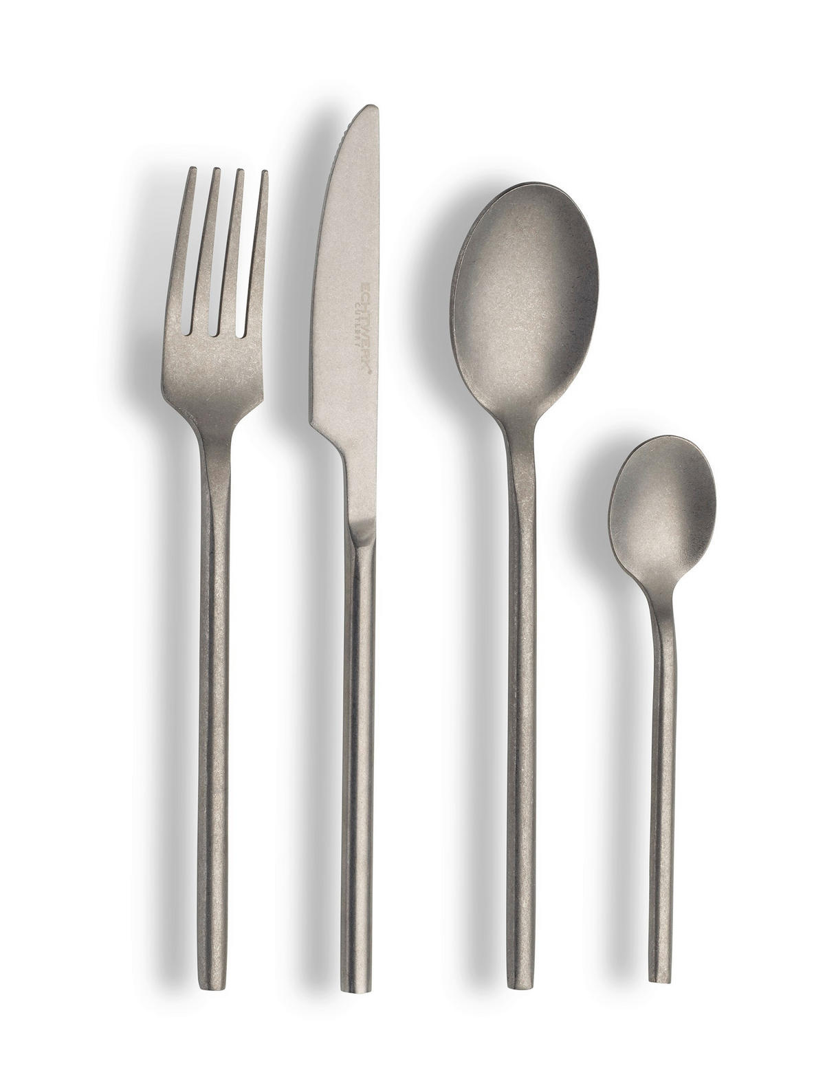 BESTECKSET Malou 16-teilig Chrom-Nickel-Molybdän Stahl  - Silberfarben, Basics, Metall - Echtwerk