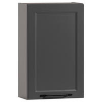 HÄNGESCHRANK 40/64/20 cm  - Schwarz/Graphitfarben, KONVENTIONELL, Holzwerkstoff/Metall (40/64/20cm) - Xora