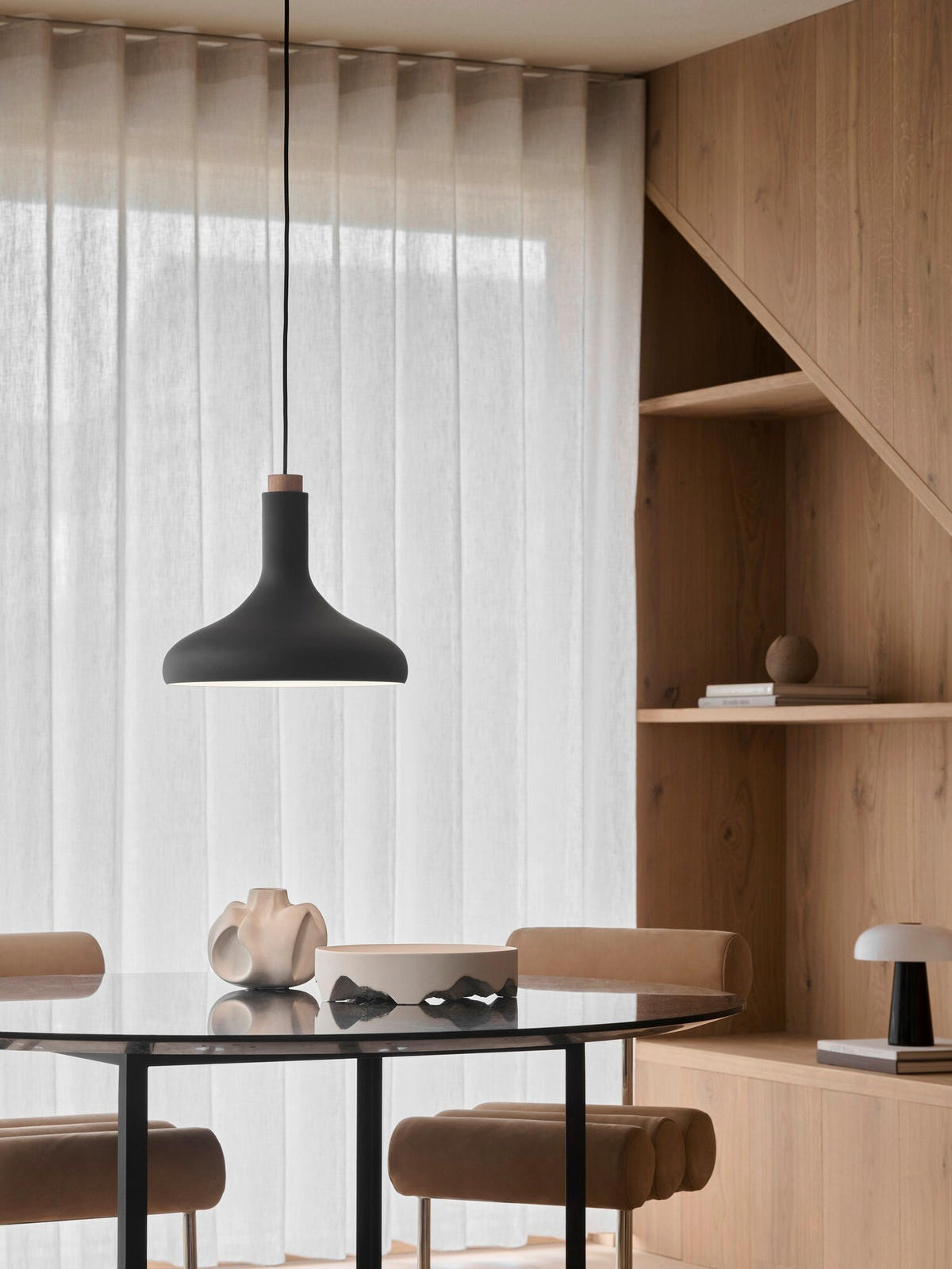 HÄNGELEUCHTE 35/30 cm  - Schwarz, Design, Metall (35/30cm) - Nordlux