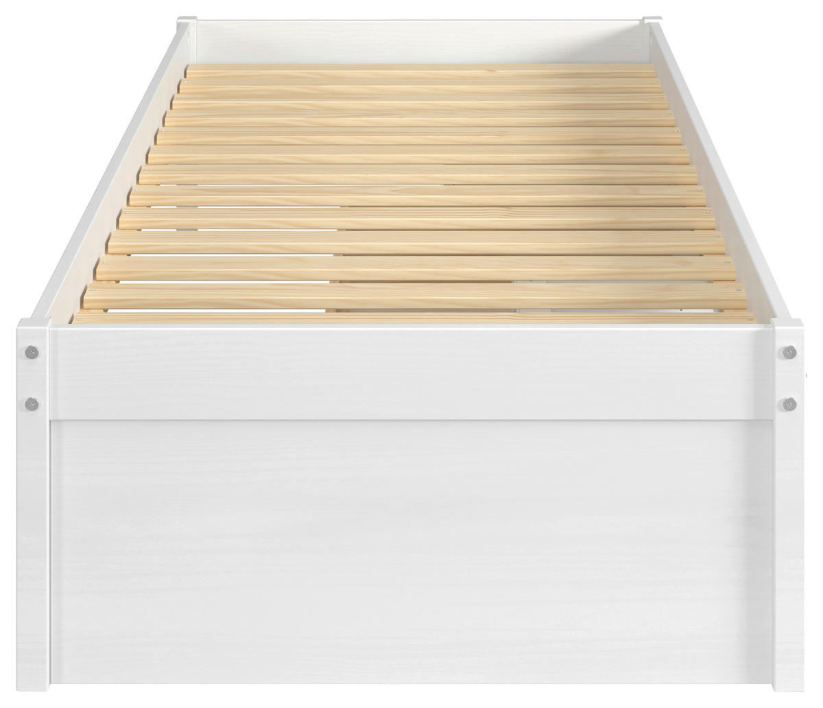 POSTEĽ S ÚLOŽNÝM PRIESTOROM, 90/200 cm biela - biela, Modern, drevo (90/200cm) - MID.YOU