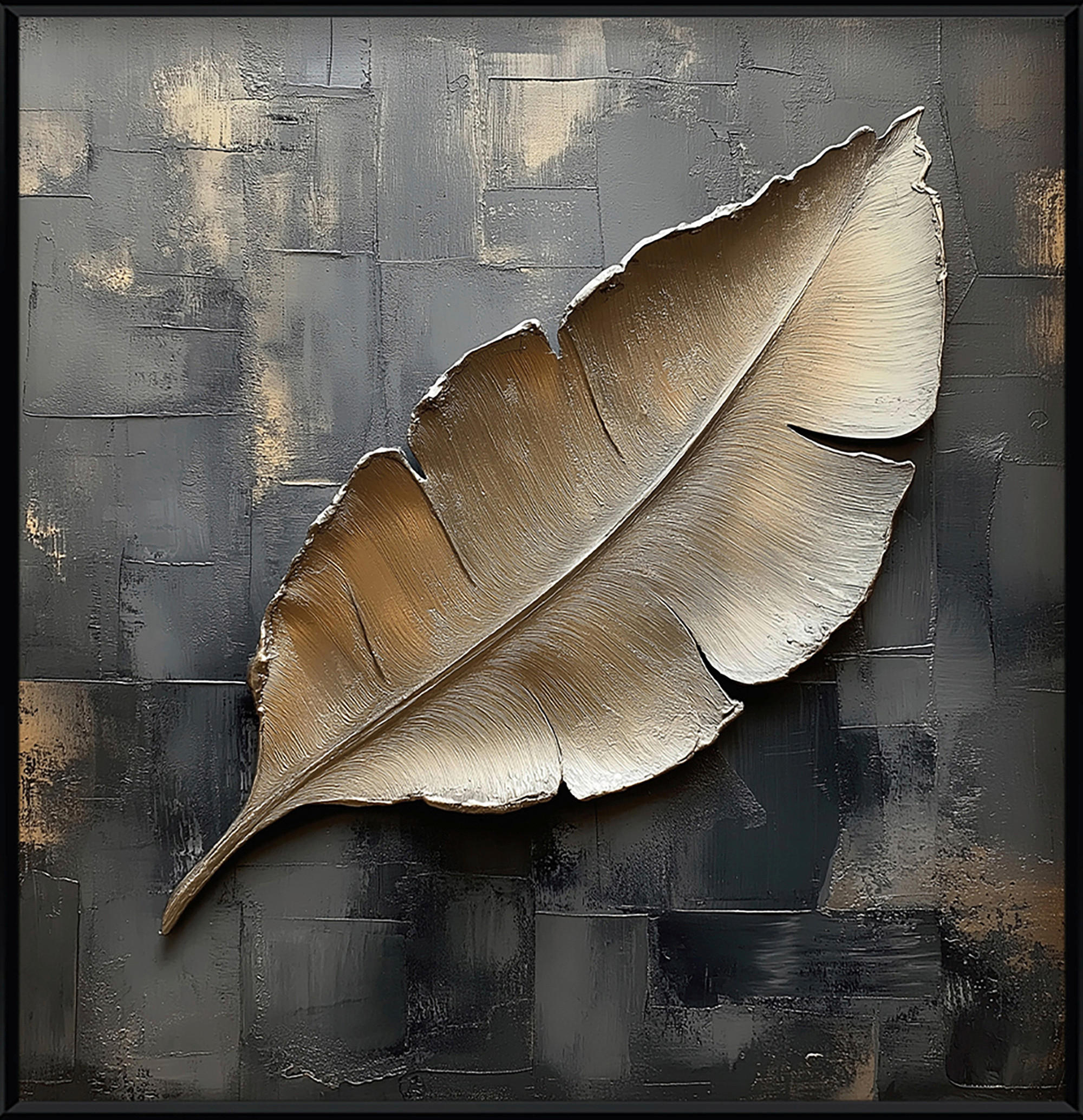 Euroart OBRAZ NA KOVU, rostliny, 30/30/2 cm