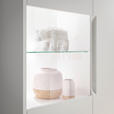 VITRINE Weiß  65/198/38 cm  - Weiß, MODERN, Glas/Holzwerkstoff (65/198/38cm) - Carryhome
