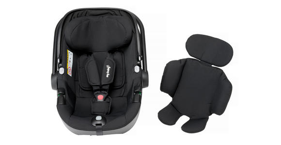 KINDERWAGENSET  - Schwarz, Basics, Textil/Metall - My Baby Lou