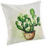 ZIERKISSEN 40/40 cm - Weiß/Grün, Design, Textil (40/40cm) - Esposa