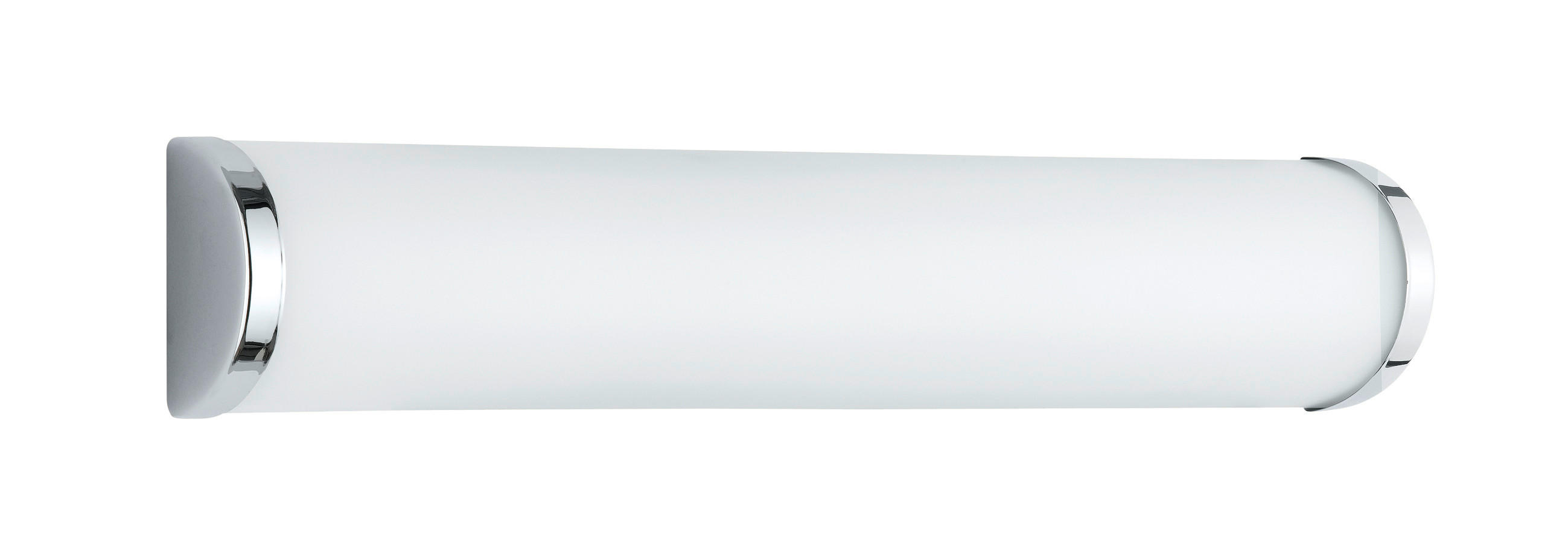 SPIEGELLEUCHTE 40,5/8,3/6,3 cm   - Chromfarben/Opal, Design, Glas/Metall (40,5/8,3/6,3cm) - Trio Leuchten