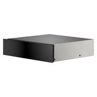 WÄRMESCHUBLADE MSS140  - Schwarz, MODERN, Glas/Metall (55,9/14/53,7cm) - Bora