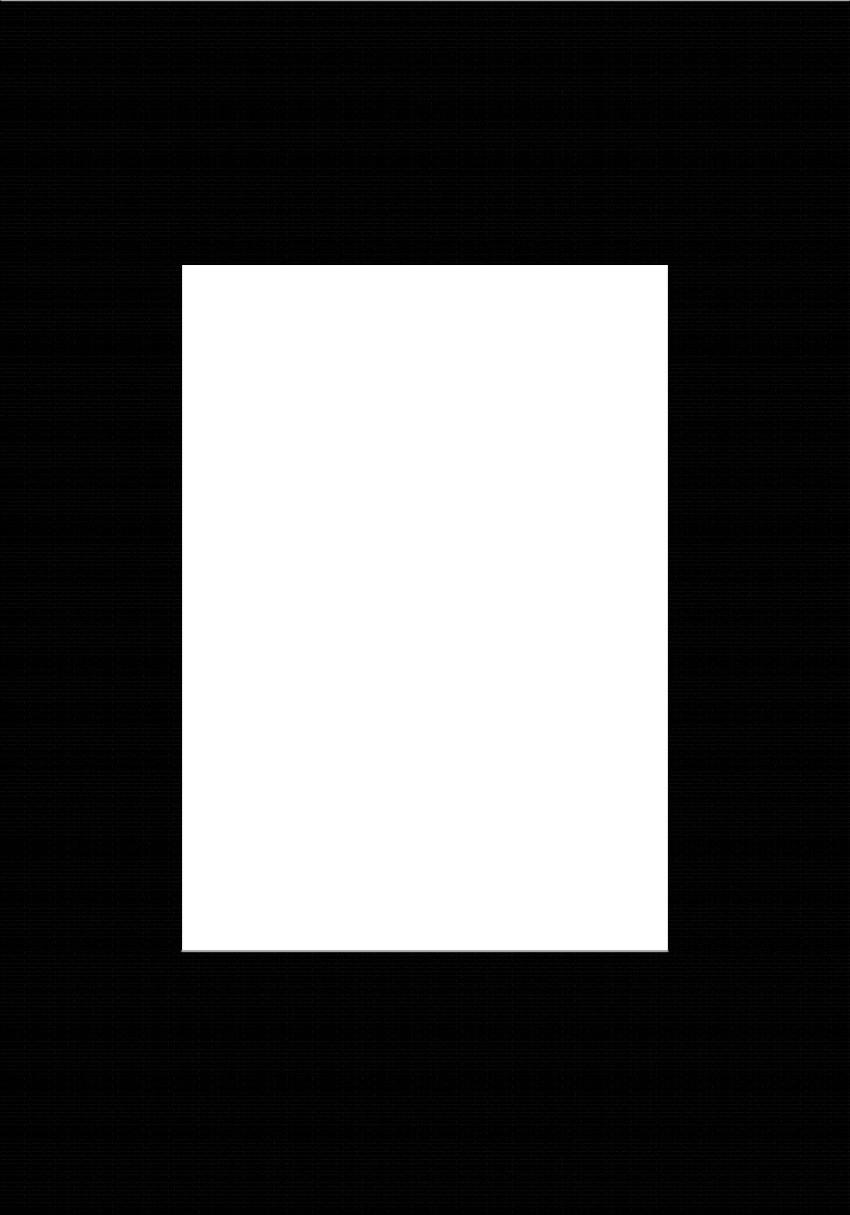 PASSEPARTOUT in Schwarz  - Schwarz, Basics, Papier (29,7/21/0,1cm)