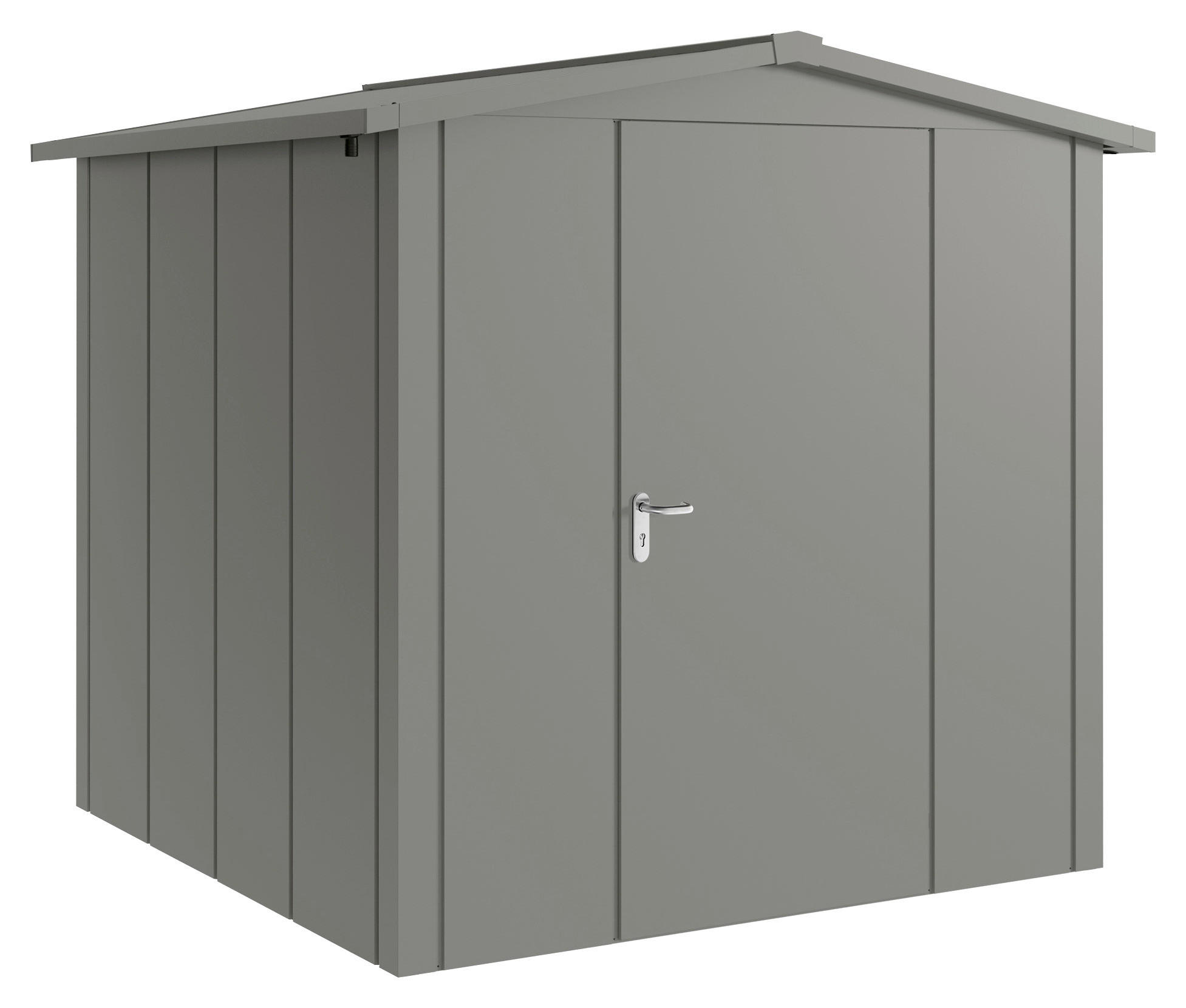 GERÄTEHAUS 237/223/229 cm  - Alufarben, Basics, Metall (237/223/229cm)