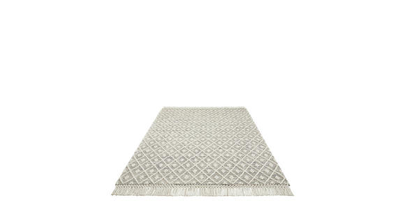 HANDWEBTEPPICH 130/190 cm Sylt Grau  - Grau, Natur, Textil (130/190cm) - Linea Natura