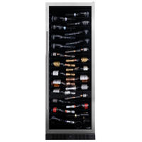 WEINKÜHLSCHRANK DX-143.468SS  - Edelstahlfarben, Basics, Glas/Metall (65,5/183,5/68cm)