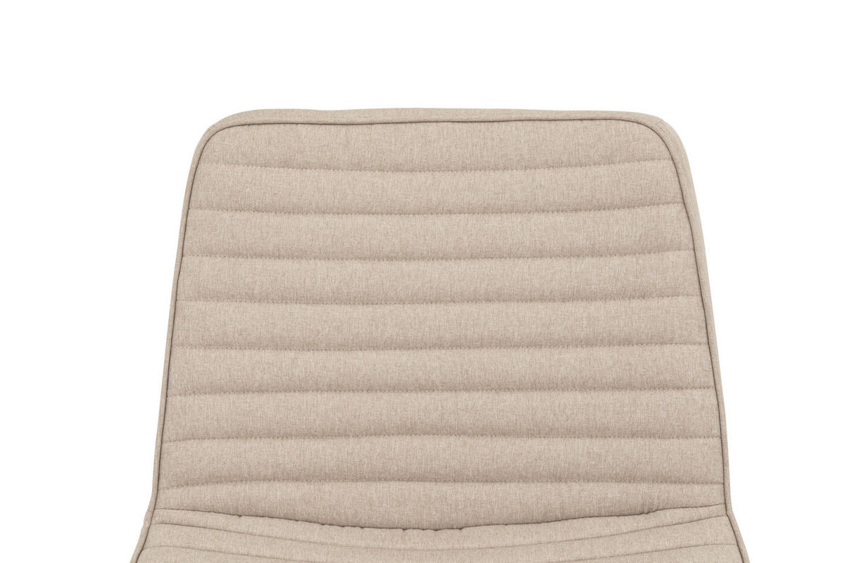 SESSEL Webstoff Beige    - Beige/Schwarz, MODERN, Textil/Metall (66/85/69cm) - P & B