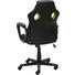 CHEFSESSEL Lederlook, Netzbespannung Grau, Grün, Schwarz - Schwarz/Grau, KONVENTIONELL, Kunststoff/Textil (62,5/103,5-113/63,5cm) - Xora