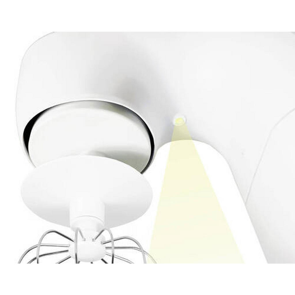 Thumbnail - Bikitchen Küchenmaschine, Weiß, Edelstahl, Metall, 5 L, 17.5x34.2x34.5 cm, rutschfeste Stellfüße, Spritzschutz, Planeten...