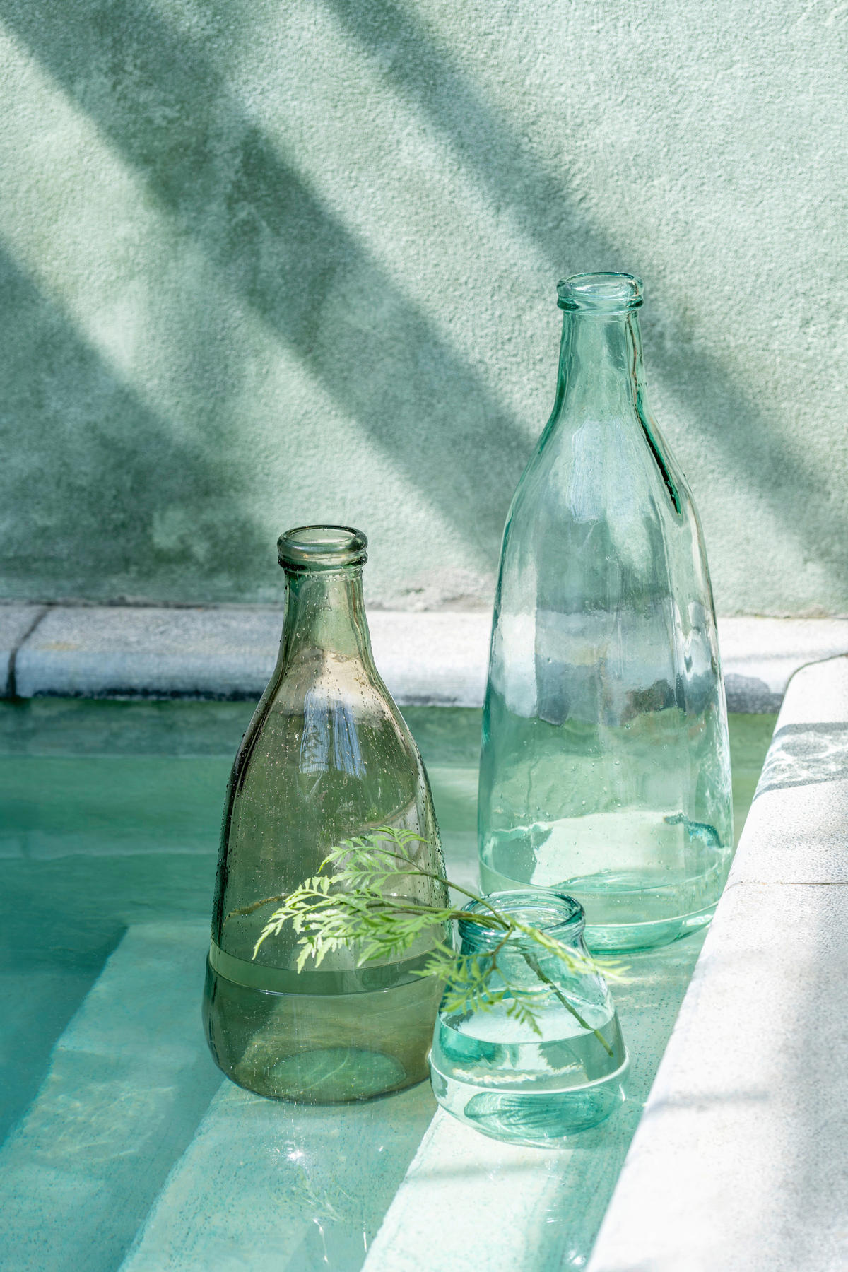 DEKOVASE  - Transparent, Basics, Glas (25/25/75cm)